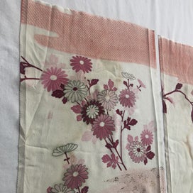 Listing 8 of 19 for Vintage Japanese Silk Fabric Pieces X2 Kimono Panels