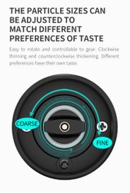 Listing 4 of 5 for 2 Pcs Electric Salt and Pepper Grinder Set, Rechargeable Mill Grinder