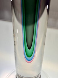 Listing 5 of 15 for Huge Murano Glass 1970s Luigi Mellara Candle Holder (Michael Barrymore col)