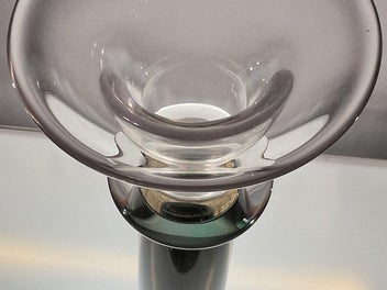 Listing 10 of 15 for Huge Murano Glass 1970s Luigi Mellara Candle Holder (Michael Barrymore col)