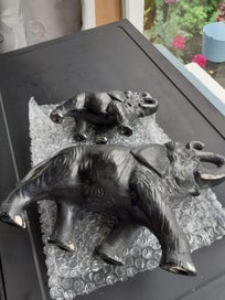 Listing 3 of 20 for Black SylvaC Elephant Pair - 768 & 769 **PRICE REDUCED**