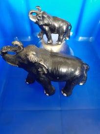 Listing 8 of 20 for Black SylvaC Elephant Pair - 768 & 769 **PRICE REDUCED**