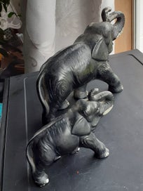 Listing 13 of 20 for Black SylvaC Elephant Pair - 768 & 769 **PRICE REDUCED**