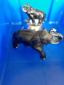 Listing 14 of 20 for Black SylvaC Elephant Pair - 768 & 769 **PRICE REDUCED**