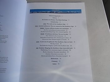 Listing 2 of 10 for The Rise and Fall of the Southern Alps Glen Coates illustrations Geoffrey Cox