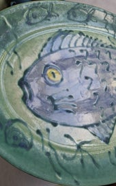 Listing 3 of 7 for Huge handmade pottery platter - Barry and Diane Woods, New Zealand