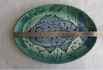 Listing 4 of 7 for Huge handmade pottery platter - Barry and Diane Woods, New Zealand