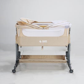 Listing 3 of 17 for Baby Brightness Co Sleeper Bassinet Beige IN STOCK