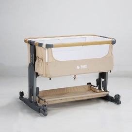 Listing 9 of 17 for Baby Brightness Co Sleeper Bassinet Beige IN STOCK