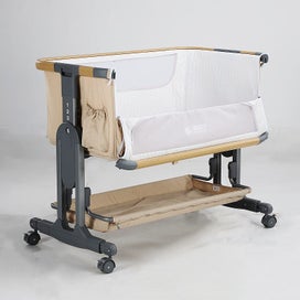 Listing 11 of 17 for Baby Brightness Co Sleeper Bassinet Beige IN STOCK