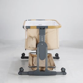 Listing 15 of 17 for Baby Brightness Co Sleeper Bassinet Beige IN STOCK
