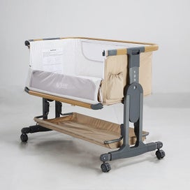 Listing 12 of 17 for Baby Brightness Co Sleeper Bassinet Beige IN STOCK
