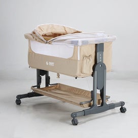 Listing 4 of 17 for Baby Brightness Co Sleeper Bassinet Beige IN STOCK