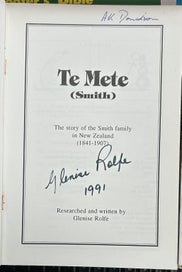 Listing 2 of 4 for Te Mete (Smith) by Glenise Rolfe Signed