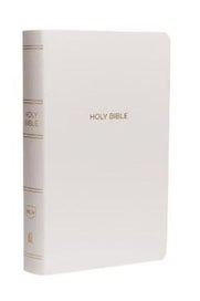 Listing 1 of 7 for NKJV, Gift and Award Bible, Leather-Look, White, Red Letter Edition, Comfort