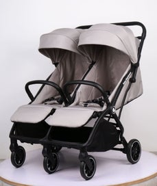 Listing 5 of 20 for Baby Brightness FlexGo Duo double stroller Beige IN STOCK
