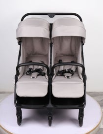 Listing 7 of 20 for Baby Brightness FlexGo Duo double stroller Beige IN STOCK