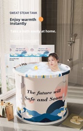 Listing 4 of 15 for Installation-free folding tub | Hot SPA Tub|Ice Bath Tub|Soaking Bath Tub 80 cm