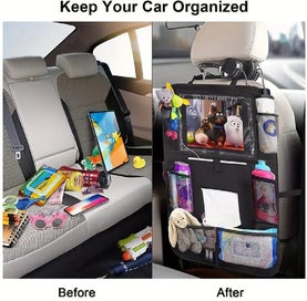 Listing 10 of 19 for Car Seat Organizer Storage Bag Pockets Snacks Drinks *Over Stocked*