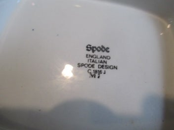 Listing 6 of 6 for SPODE BLUE & WHITE ITALIAN COFFEE POT.