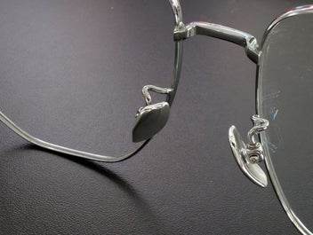 Listing 5 of 6 for Metal Titanium Glossy Wide Prescription Eyeglasses Frame 60?16-150