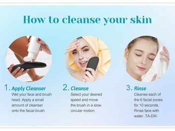 Listing 9 of 10 for Facial Cleansing Brush (Over Stocked) Now