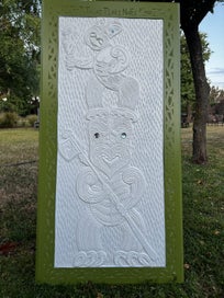 Listing 4 of 12 for Original Majestic Wall Art Maori Carving No.3