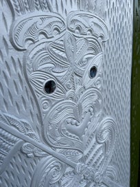 Listing 8 of 12 for Original Majestic Wall Art Maori Carving No.3
