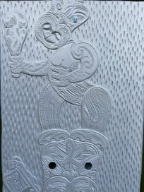 Listing 9 of 12 for Original Majestic Wall Art Maori Carving No.3