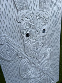 Listing 12 of 12 for Original Majestic Wall Art Maori Carving No.3