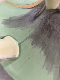 Listing 9 of 18 for Rare Shelley 'Harmony Dripware' chamber stick/candle holder -c.1930