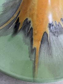 Listing 10 of 18 for Rare Shelley 'Harmony Dripware' chamber stick/candle holder -c.1930