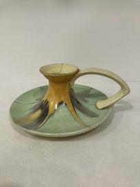 Listing 1 of 18 for Rare Shelley 'Harmony Dripware' chamber stick/candle holder -c.1930
