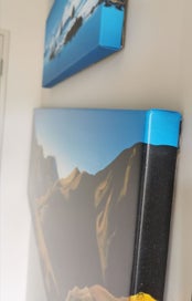 Listing 2 of 2 for FREE DELIVERY: Huge stretched canvas print by Linelle Stacey: Pukaki