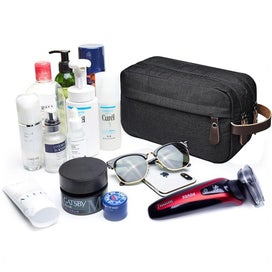 Listing 2 of 5 for Large Capacity Men Travel Toiletry Kit Wash Bag Cosmetic Bags Holder -Black