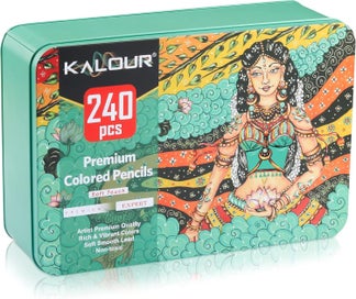 Listing 8 of 9 for 240 Premium Colored Pencils Set