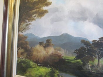 Listing 4 of 7 for COROMANDEL RANGES, ORIGINAL OIL PAINTING.G.HARPER