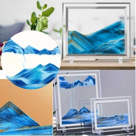 Listing 5 of 18 for Deep Sea Sandscapes Art Picture Flowing Frame *Local Clearance*