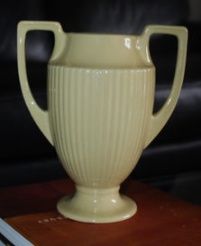 Listing 10 of 15 for +++ POTTERY "CROWN LYNN? /TITIAN? - STAMPED 2106 & INITIALED" VASE +++