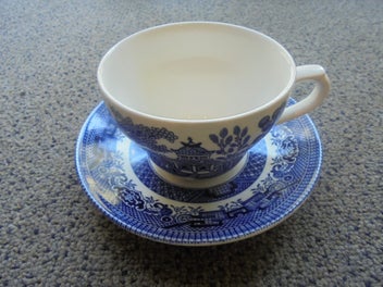 Listing 1 of 6 for Churchill (England) 'Blue Willow' cup and saucer duo
