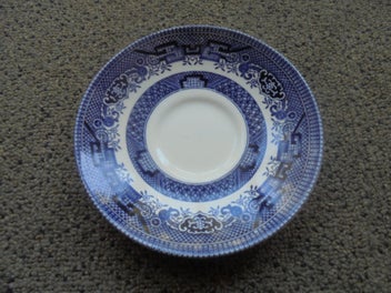 Listing 4 of 6 for Churchill (England) 'Blue Willow' cup and saucer duo