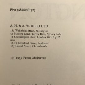 Listing 5 of 16 for PETER MCINTYRE'S WELLINGTON *SIGNED BY THE ARTIST*