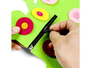 Listing 6 of 9 for Handmade Cloth Forest Animal Theme Felt Kindergarten Decor Children Parents