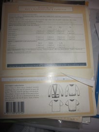 Listing 2 of 2 for Mens Windcheater & Cardigan Pattern 074