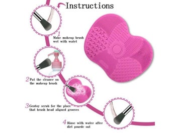 Listing 7 of 10 for Silicone Makeup Brush Cleaner For Foundation Eyeshadow Brushes