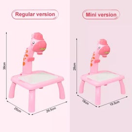 Listing 8 of 10 for Kids Mini Led Art Drawing Table Toy Set With Box Projector For Kid Drawing