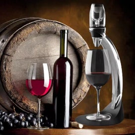 Listing 5 of 10 for Professional Red Wine Decanter Pourer With Filter Stand Holder Vodka Quick Air