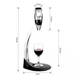 Listing 8 of 10 for Professional Red Wine Decanter Pourer With Filter Stand Holder Vodka Quick Air