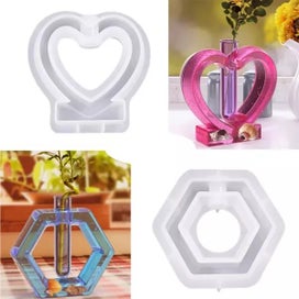 Listing 6 of 10 for 3/5/8/10Pcs Acrylic Test Tubes Plant Incubator Flower Concrete Cement Pot Test