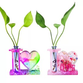 Listing 7 of 10 for 3/5/8/10Pcs Acrylic Test Tubes Plant Incubator Flower Concrete Cement Pot Test